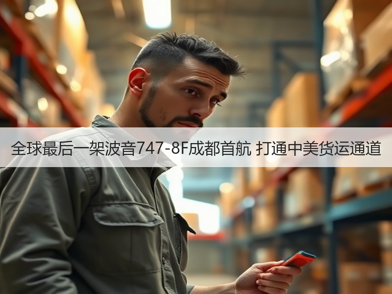 全球最后一架波音747-8F成都首航 打通中美货运通道 全球最后一架波音747-8F成都首航 打通中美货运通道