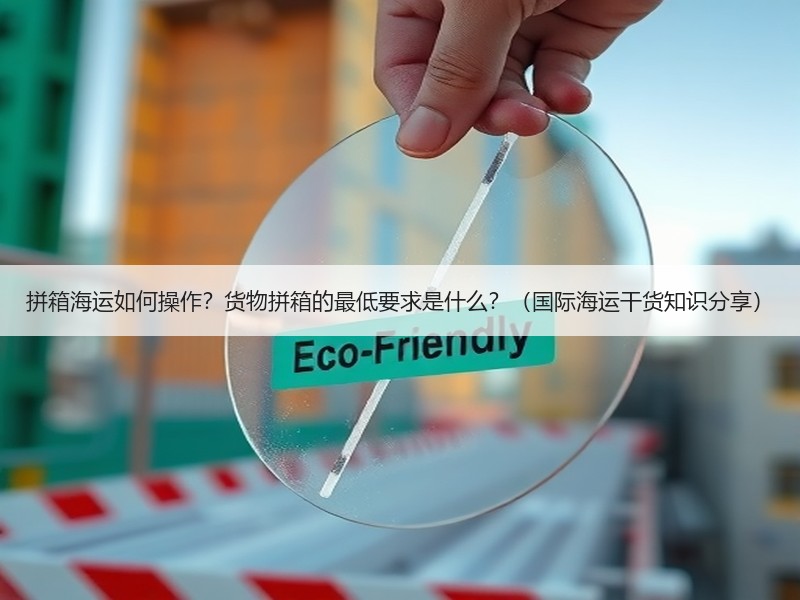 拼箱海运如何操作？货物拼箱的最低要求是什么？（国际海运干货知识分享）