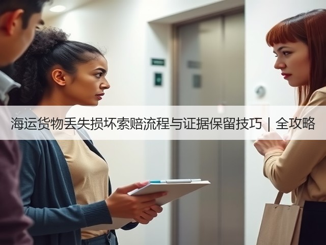 海运货物丢失损坏索赔流程与证据保留技巧|全攻略(图2) 海运货物丢失损坏索赔流程与证据保留技巧|全攻略(图2)