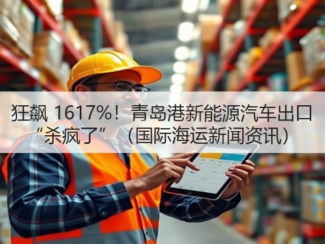 狂飙 1617%!青岛港新能源汽车出口 “杀疯了”(国际海运新闻资讯)(图2) 狂飙 1617%!青岛港新能源汽车出口 “杀疯了”(国际海运新闻资讯)(图2)