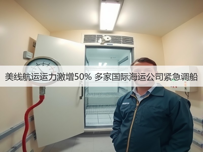 美线航运运力激增50% 多家国际海运公司紧急调船 美线航运运力激增50% 多家国际海运公司紧急调船