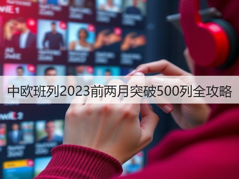 中欧班列2023前两月突破500列全攻略 中欧班列2023前两月突破500列全攻略