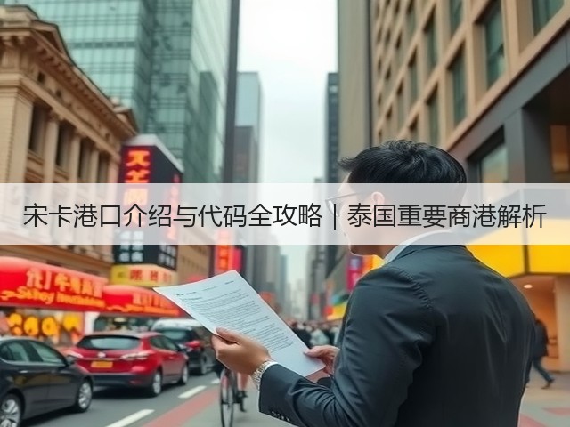 宋卡港口介绍与代码全攻略|泰国重要商港解析(图2) 宋卡港口介绍与代码全攻略|泰国重要商港解析(图2)