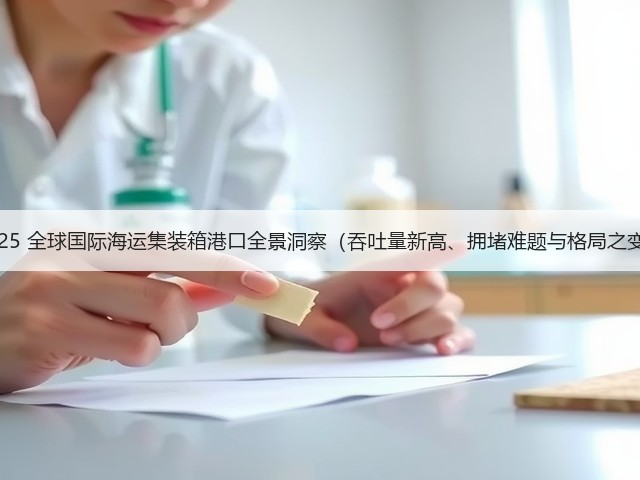2025 全球国际海运集装箱港口全景洞察(吞吐量新高、拥堵难题与格局之变)(图2) 2025 全球国际海运集装箱港口全景洞察(吞吐量新高、拥堵难题与格局之变)(图2)