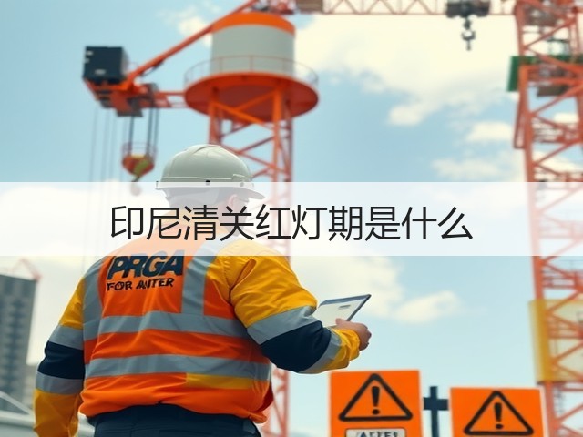 印尼清关红灯期是什么(图2) 印尼清关红灯期是什么(图2)