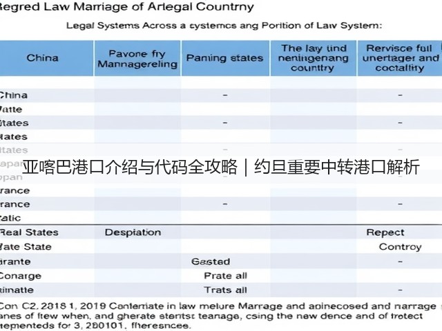 亚喀巴港口介绍与代码全攻略|约旦重要中转港口解析(图2) 亚喀巴港口介绍与代码全攻略|约旦重要中转港口解析(图2)