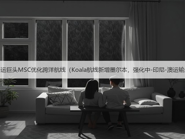 国际海运巨头MSC优化跨洋航线(Koala航线新增墨尔本,强化中-印尼-澳运输通道)(图1) 国际海运巨头MSC优化跨洋航线(Koala航线新增墨尔本,强化中-印尼-澳运输通道)(图1)