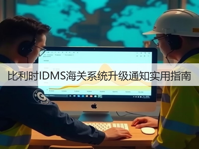 比利时IDMS海关系统升级通知实用指南 比利时IDMS海关系统升级通知实用指南