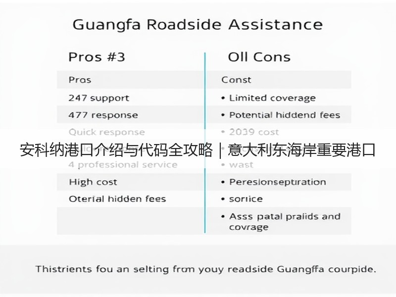 安科纳港口介绍与代码全攻略|意大利东海岸重要港口 安科纳港口介绍与代码全攻略|意大利东海岸重要港口
