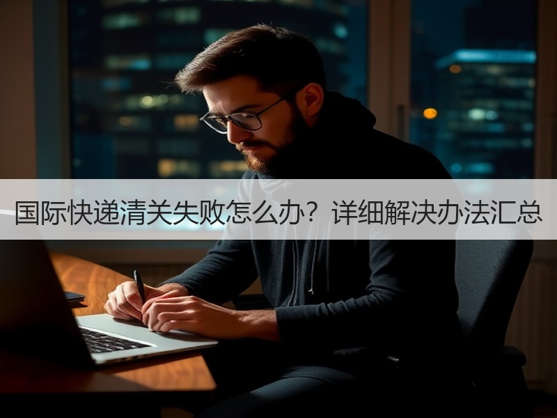 国际快递清关失败怎么办？详细解决办法汇总