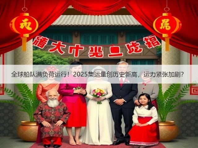 全球船队满负荷运行!2025集运量创历史新高,运力紧张加剧?(图3) 全球船队满负荷运行!2025集运量创历史新高,运力紧张加剧?(图3)
