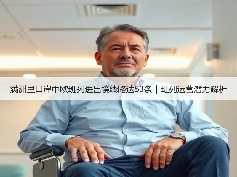 满洲里口岸中欧班列进出境线路达53条｜班列运营潜力解析