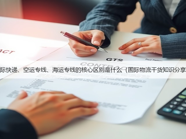国际快递、空运专线、海运专线的核心区别是什么(国际物流干货知识分享)(图1) 国际快递、空运专线、海运专线的核心区别是什么(国际物流干货知识分享)(图1)