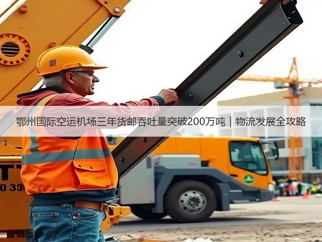 鄂州国际空运机场三年货邮吞吐量突破200万吨|物流发展全攻略(图1) 鄂州国际空运机场三年货邮吞吐量突破200万吨|物流发展全攻略(图1)