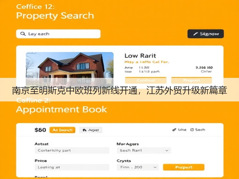 南京至明斯克中欧班列新线开通，江苏外贸升级新篇章