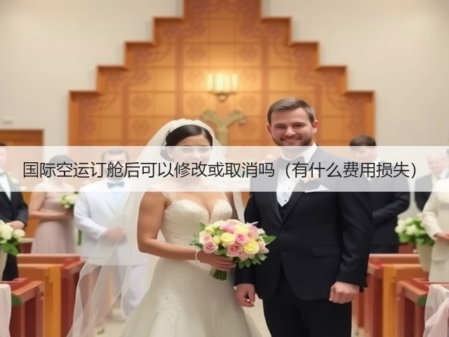 国际空运订舱后可以修改或取消吗（有什么费用损失）(图1)
