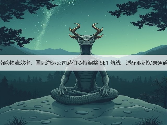 锚定南欧物流效率:国际海运公司赫伯罗特调整 SE1 航线,适配亚洲贸易通道需求(图2) 锚定南欧物流效率:国际海运公司赫伯罗特调整 SE1 航线,适配亚洲贸易通道需求(图2)