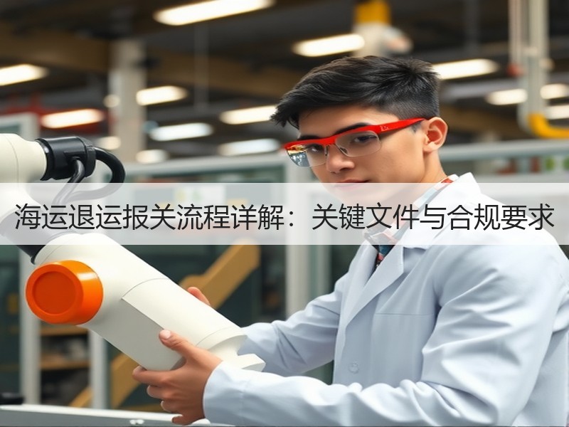 海运退运报关流程详解：关键文件与合规要求