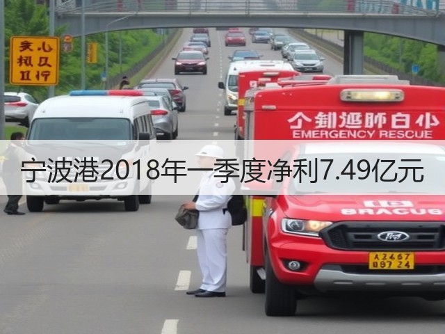 宁波港2018年一季度净利7.49亿元(图2) 宁波港2018年一季度净利7.49亿元(图2)
