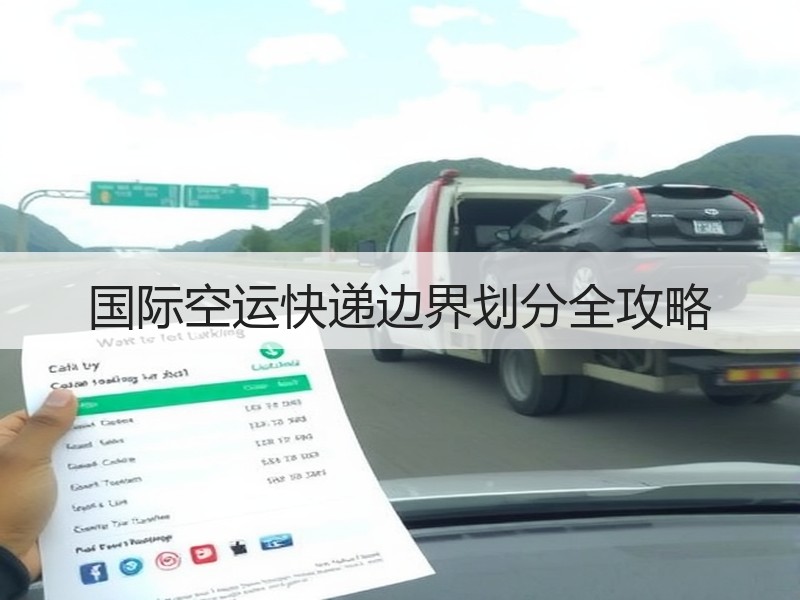 国际空运快递边界划分全攻略