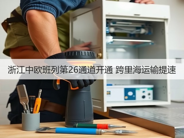 浙江中欧班列第26通道开通 跨里海运输提速(图2)
