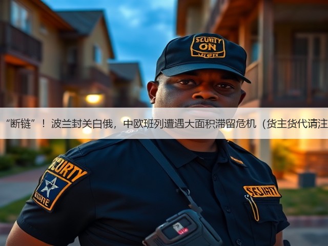 边境“断链”！波兰封关白俄，中欧班列遭遇大面积滞留危机（货主货代请注意）(图1)