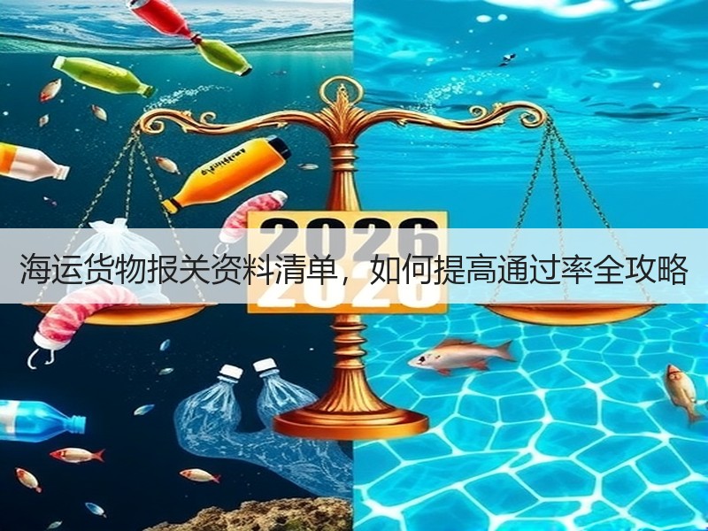 海运货物报关资料清单，如何提高通过率全攻略