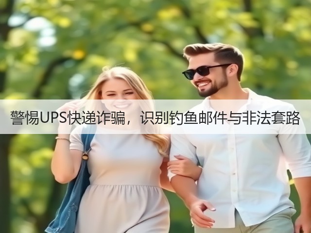 警惕UPS快递诈骗,识别钓鱼邮件与非法套路(图2) 警惕UPS快递诈骗,识别钓鱼邮件与非法套路(图2)