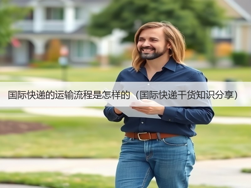 国际快递的运输流程是怎样的（国际快递干货知识分享）