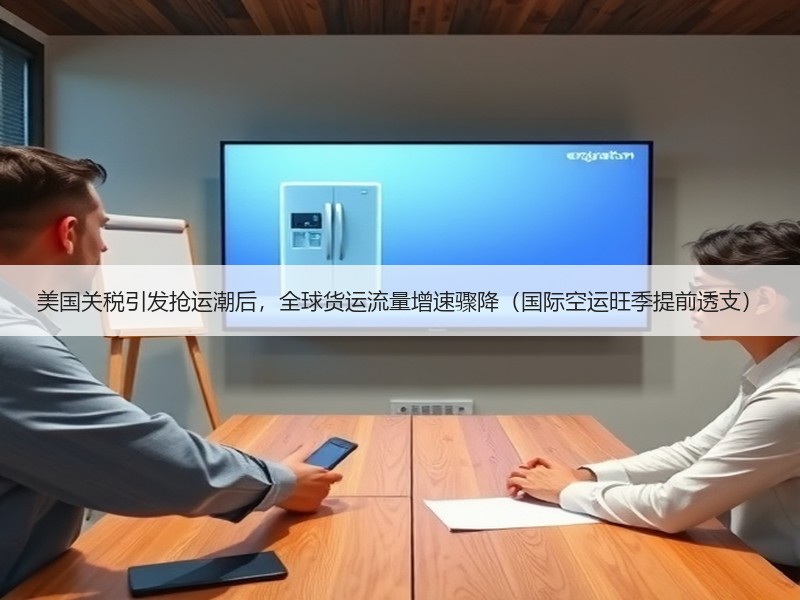 美国关税引发抢运潮后,全球货运流量增速骤降(国际空运旺季提前透支) 美国关税引发抢运潮后,全球货运流量增速骤降(国际空运旺季提前透支)
