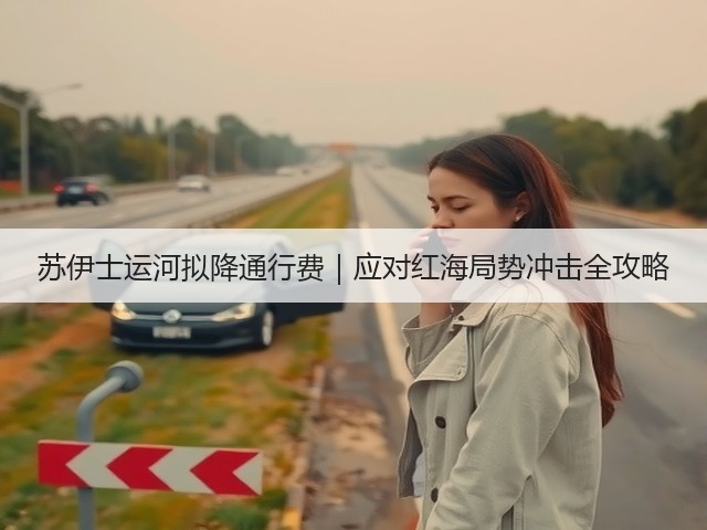 苏伊士运河拟降通行费|应对红海局势冲击全攻略(图1) 苏伊士运河拟降通行费|应对红海局势冲击全攻略(图1)