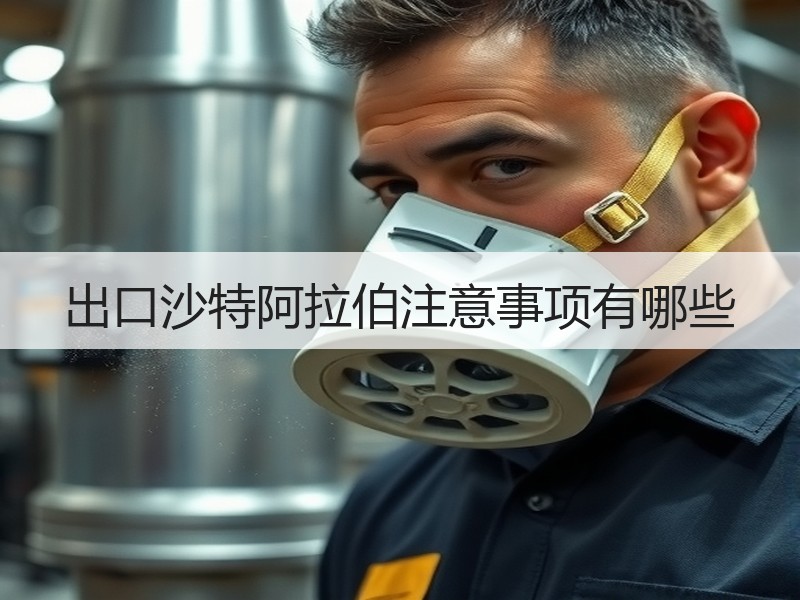 出口沙特阿拉伯注意事项有哪些