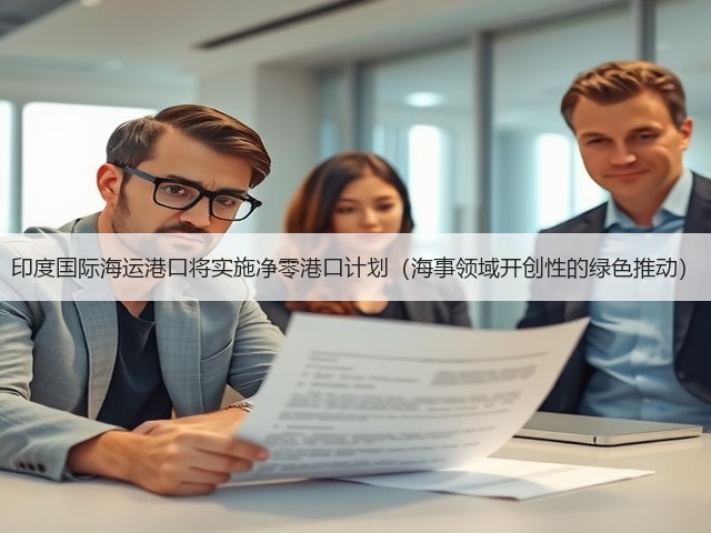 印度国际海运港口将实施净零港口计划(海事领域开创性的绿色推动)(图2) 印度国际海运港口将实施净零港口计划(海事领域开创性的绿色推动)(图2)