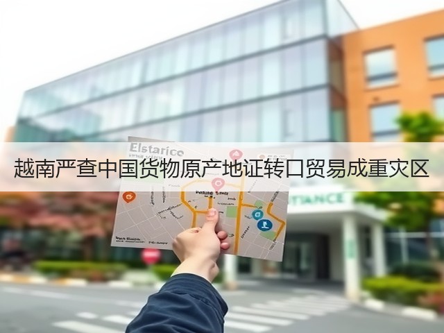 越南严查中国货物原产地证转口贸易成重灾区(图1) 越南严查中国货物原产地证转口贸易成重灾区(图1)