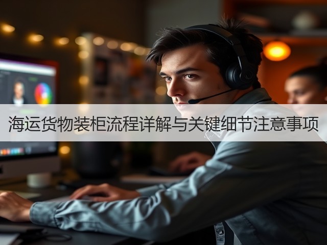 海运货物装柜流程详解与关键细节注意事项(图2) 海运货物装柜流程详解与关键细节注意事项(图2)