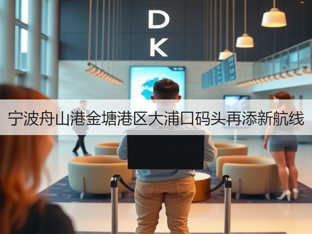 宁波舟山港金塘港区大浦口码头再添新航线(图1)