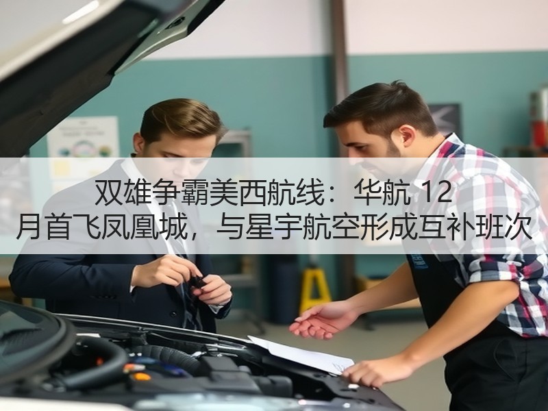 双雄争霸美西航线:华航 12 月首飞凤凰城,与星宇航空形成互补班次 双雄争霸美西航线:华航 12 月首飞凤凰城,与星宇航空形成互补班次