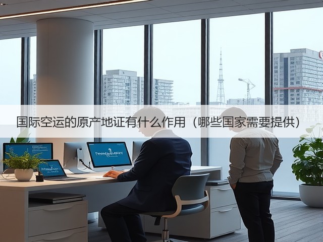国际空运的原产地证有什么作用(哪些国家需要提供)(图3) 国际空运的原产地证有什么作用(哪些国家需要提供)(图3)