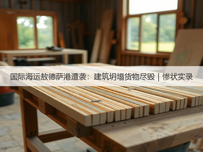 国际海运敖德萨港遭袭:建筑坍塌货物尽毁|惨状实录 国际海运敖德萨港遭袭:建筑坍塌货物尽毁|惨状实录