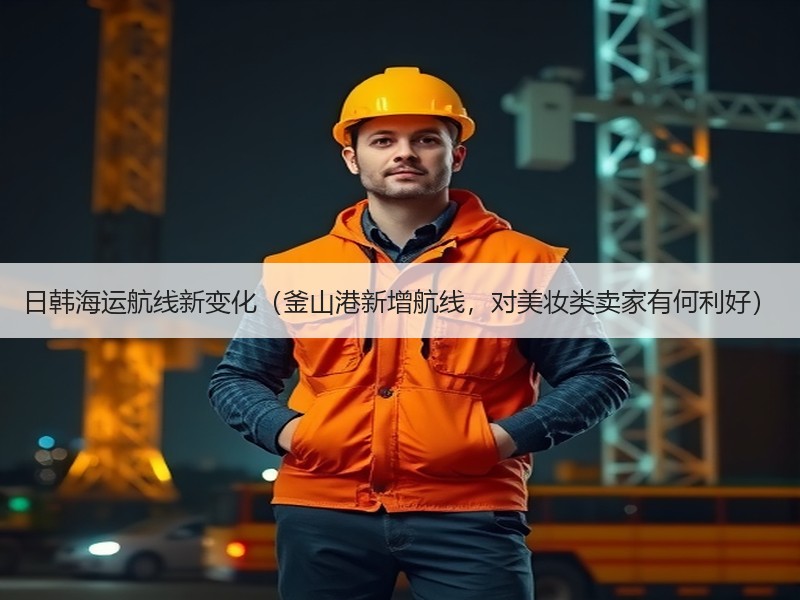 日韩海运航线新变化（釜山港新增航线，对美妆类卖家有何利好）