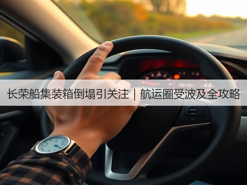 长荣船集装箱倒塌引关注｜航运圈受波及全攻略