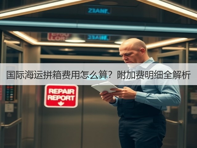 国际海运拼箱费用怎么算?附加费明细全解析(图2) 国际海运拼箱费用怎么算?附加费明细全解析(图2)