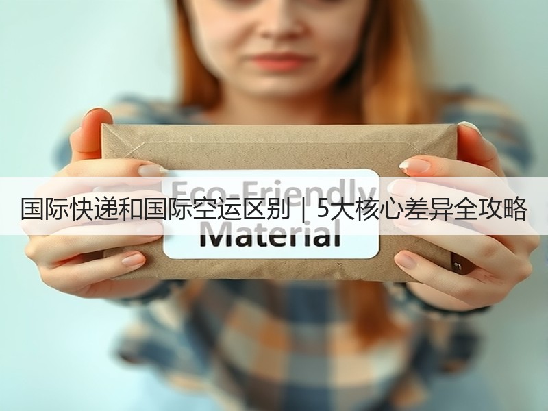 国际快递和国际空运区别｜5大核心差异全攻略