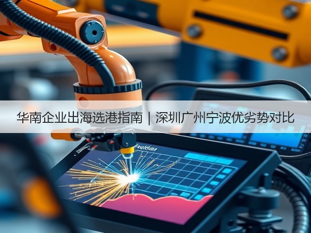华南企业出海选港指南｜深圳广州宁波优劣势对比(图1)