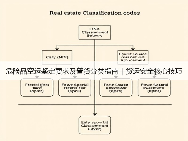 危险品空运鉴定要求及普货分类指南|货运安全核心技巧 危险品空运鉴定要求及普货分类指南|货运安全核心技巧