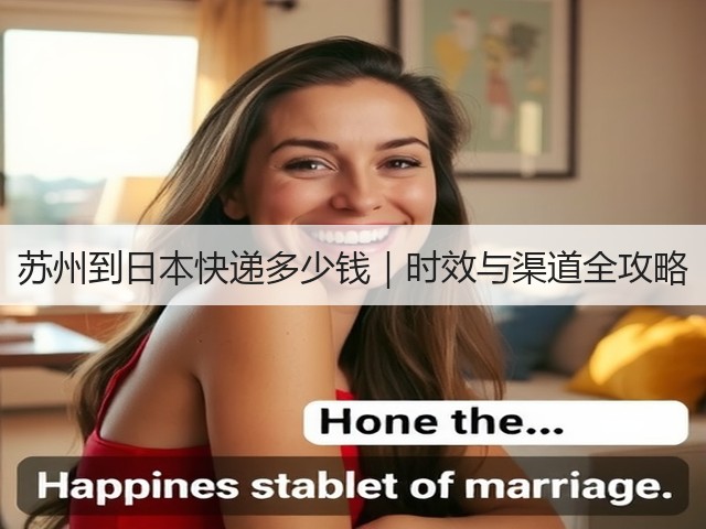 苏州到日本快递多少钱｜时效与渠道全攻略(图3)