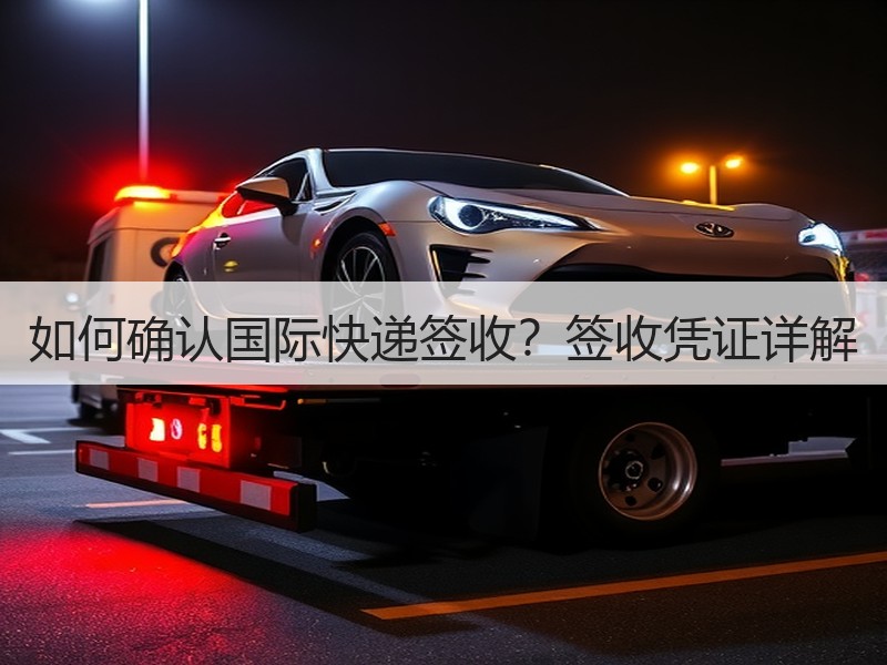 如何确认国际快递签收？签收凭证详解