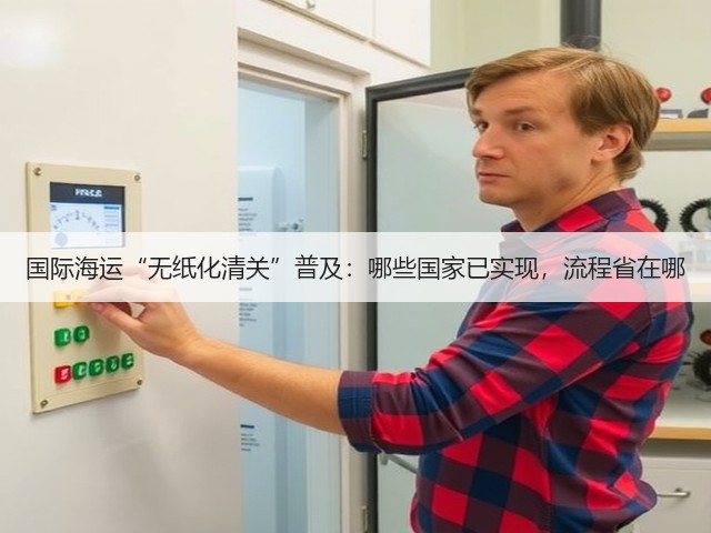 国际海运“无纸化清关”普及:哪些国家已实现,流程省在哪(图3) 国际海运“无纸化清关”普及:哪些国家已实现,流程省在哪(图3)