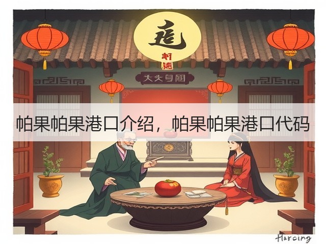 帕果帕果港口介绍,帕果帕果港口代码(图1) 帕果帕果港口介绍,帕果帕果港口代码(图1)
