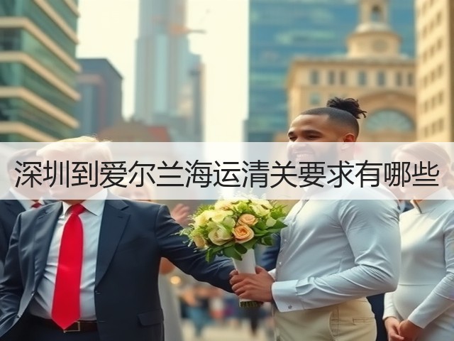 深圳到爱尔兰海运清关要求有哪些(图2)